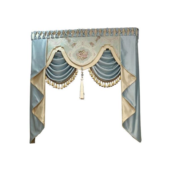 

curtain & drapes luxury custom valance decoration in living room