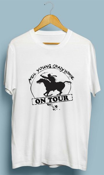 

vintage neil young crazy horse tour размер s m l дизайнеры балахон xl 2xl для молодежи среднего возраста по старости футболки толстовка
