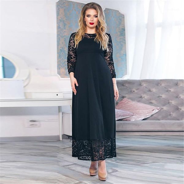 

fashion evening dresses long black lace a-line formal dress vestidos de noche largos elegantes de fiesta plus size 4xl 5xl1, White;black