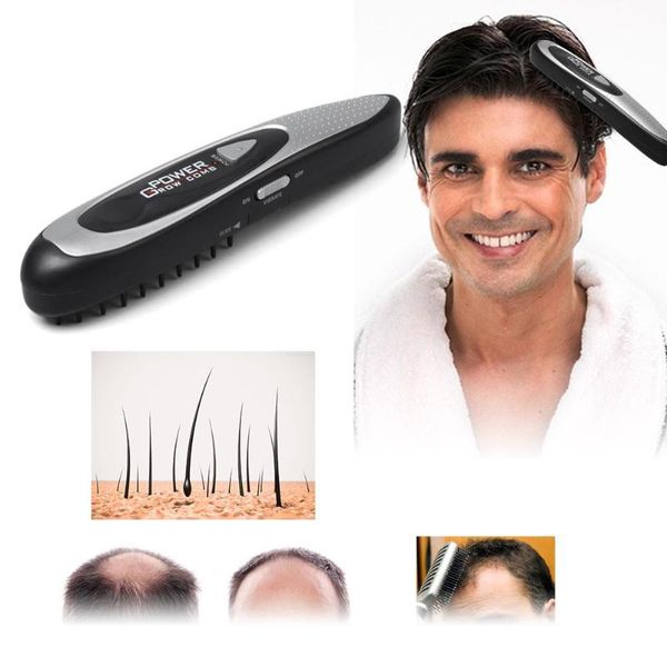 

electric laser hair growth comb hair brush led laser loss sregrow therapy comb ozone infrared massager
