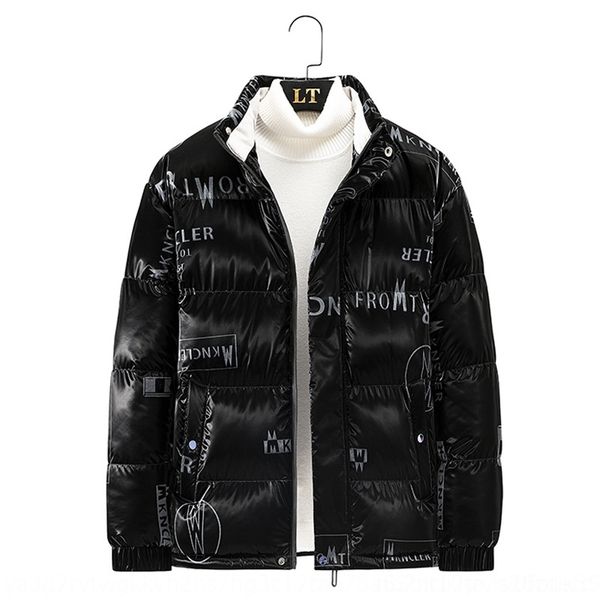 

vstc 2017 autumn full jacket for turn-down fashion leather sleeve coat female slim down jackets zipper jackets women collar women039;s down, Black