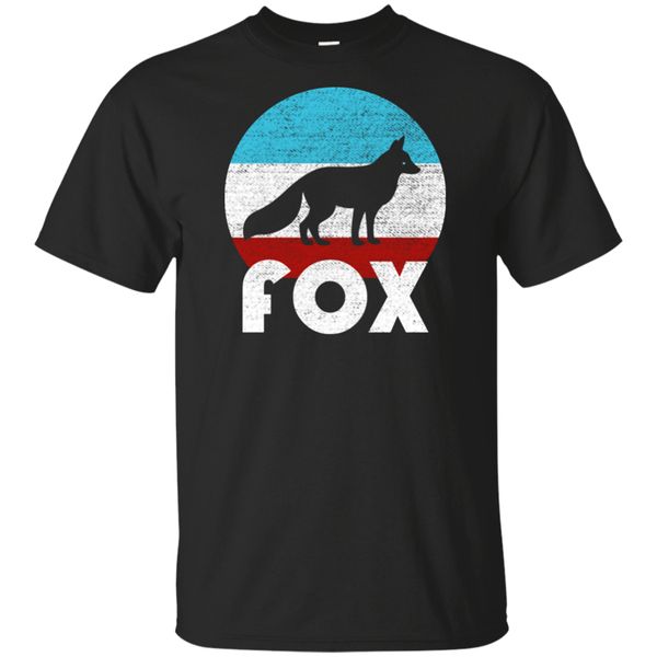 

fox vintage retro silhouette women men t-shirt short sleeve s 3xl harajuku funny tee shirt sport hooded sweatshirt hoodie