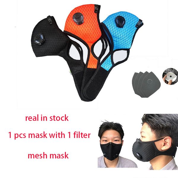 

exercise with designer mask face valves riding black sport cover mesh activated carbon outdoor household protective respirator