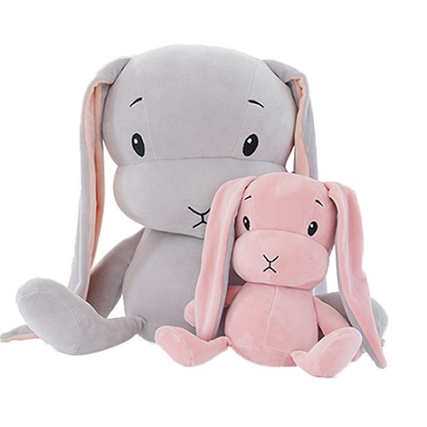 

cute rabbit plush toys bunny stuffed and plush animal baby toys doll baby accompany sleep toy xmas gift