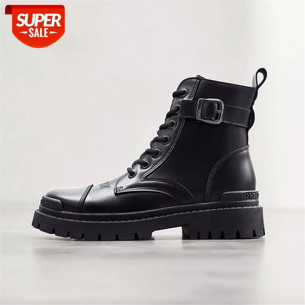 

spring autumn women boots ladies female brand leather fashion casual designer luxury ankle boots shoes woman boots for women #vo1v, Black
