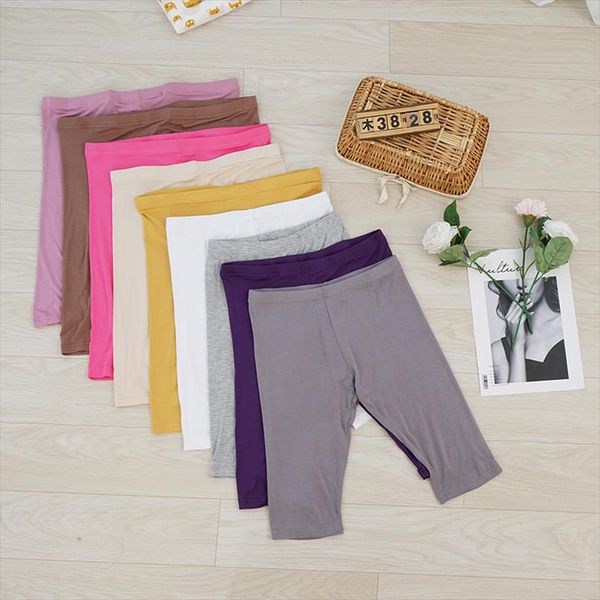 

skinny lycra black cycling women shorts workout slimming running jogger girl dancing wear plus size m30181, White;black
