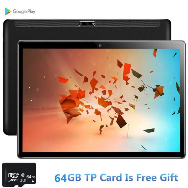 

gps android 7,0 8 cp9 окт основных таблетки пк 64gb (32gb + 64gb card) bluetooth wi-fi 10,1-дюймовый планшетный пк 3g 4g lte sim ce диапазон