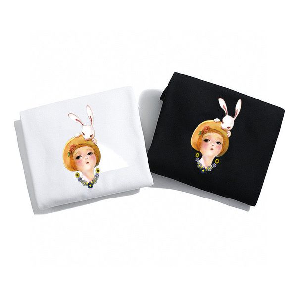 

vintage fashion men hoodie mens womens autumn winter long sleeve comfortable polo sweatshirt 20ss girl printed pullover hoodies coat, Black