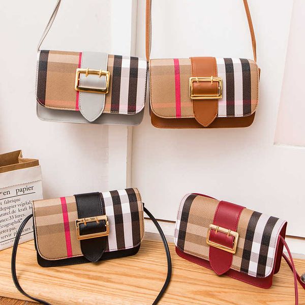 

happy_buy_bag 2022small bag female bags checkered small square bag new women's mini single shoulder diagonal bag