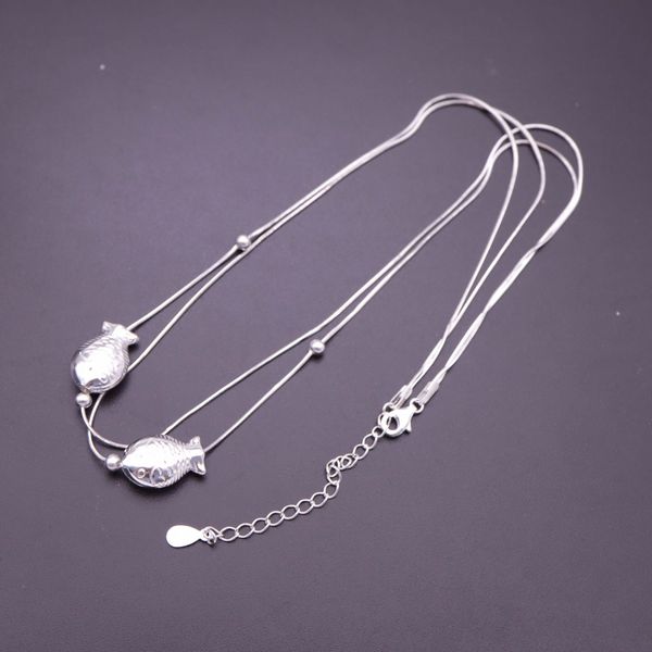 

hengsheng s925 silver cross-border one product dropshipping pisces fashion korean style simple pendant necklace female choker