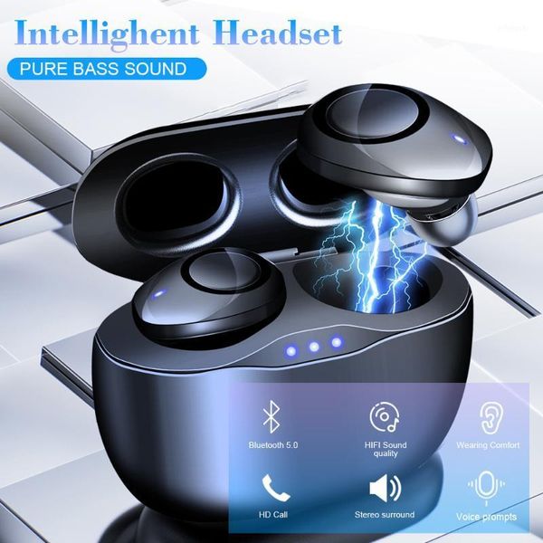

tws elegent in ear mini earbuds gaming bluetooth 5.0 quality sound hifi with mic button contorl wireless headset1
