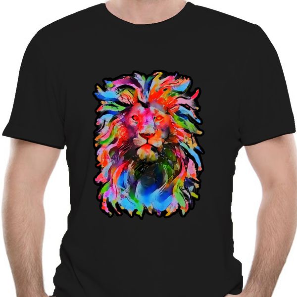 

design t shirt lion art t shirt tshirts fabric shirts europe graphic tee short sleeve clothes wholesale 8734a sport hooded sweatshirt hoodie