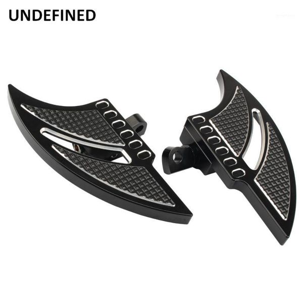 

black motorcycle foot pegs floorboards driver stretched footrest pedals for touring flh breakout electra glide flst dyna1