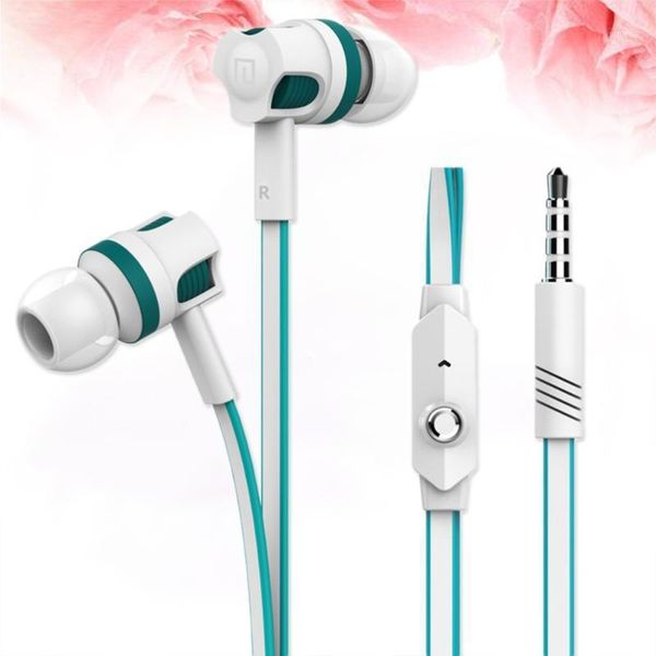 

stereo in-ear earphones headphones headset with microphone in-line control super bass noise isolating earbuds for workout runnin1
