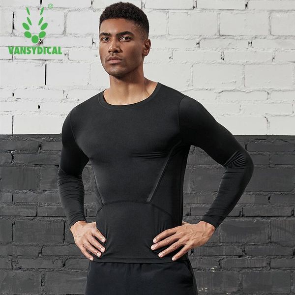 

running jerseys crossfit compression sports shirt men long sleeve black fitness quick dry men's t gym clothes rashgard1, Black;blue