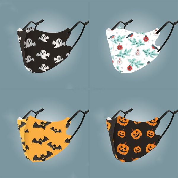 

bikeprective riding mask funny washable print hultraviolet con figuras cubrebocas cartoon face running proof mask#595, Black