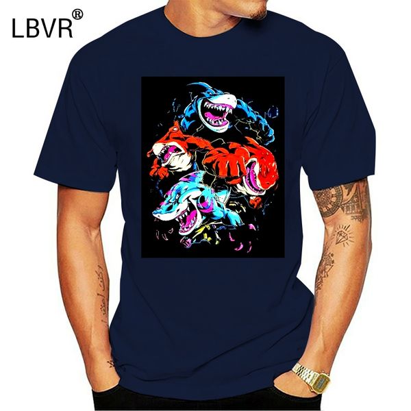 

street shark футболка shark cred дети мужских 6 марка хлопок мужчина одежда мужчина slim fit футболка anime рубашка спорт толстовка с капюшо