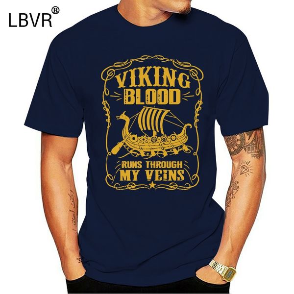 

men short sleeve tshirt viking - viking blood runs through my veins t-shirt cool women t-shirt sport hooded sweatshirt hoodie