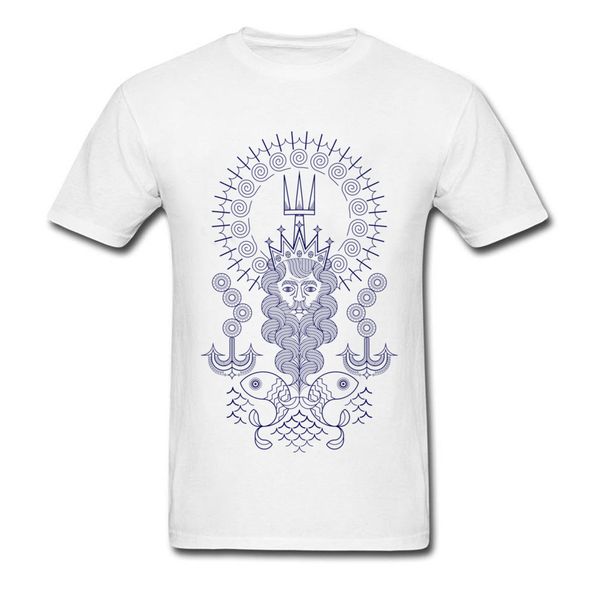 

line art poseidon custom autumn all round neck t shirt leisure sweatshirts funny short sleeve t shirt sport hooded sweatshirt hoodie