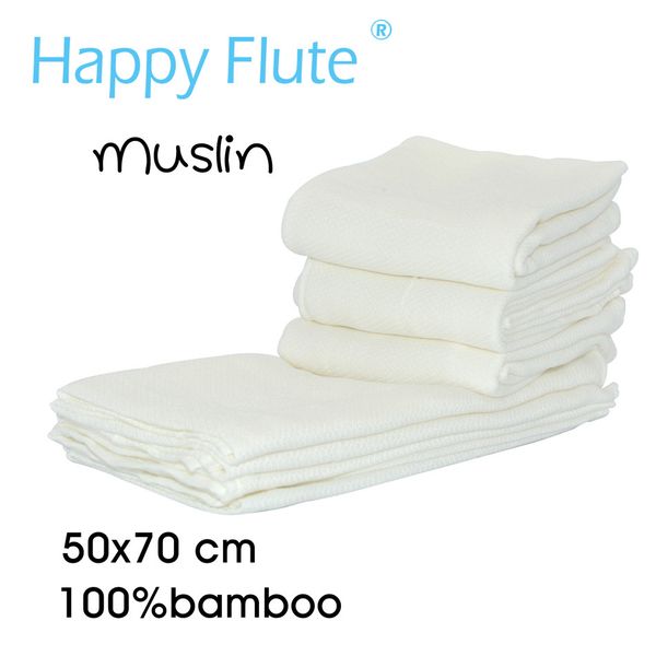 

10pcs/lot)happy flute baby muslin squares cloth 100% bamboo reusable nappy bibs wipes burp cloth nappy liners baby feeding wipe 1016