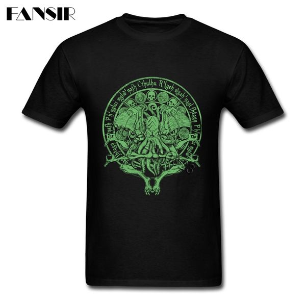 

green cthulhu customized men t shirt short sleeve pure round neck t-shirt for man sport hooded sweatshirt hoodie