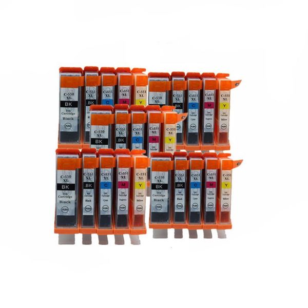 

ink cartridges pgi 550 xl pgi550 pgi-550pgbk cli-551 for pixma mg-6350 mg-6450 mg-7150 ip-7250 mx-925 inkjet printer