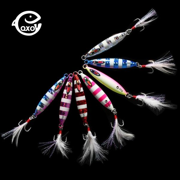 

qxo vib fishing lures metal jig 20 30 40g fishing goods for fishing spoon winter ocs jigging lure hard ice spinners bait wmtzyd