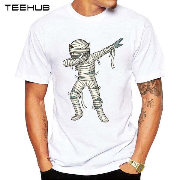 

teehub dabbing mummy t shirt dab dance pose printed male halloween short sleeve geek tee shirts sport hooded sweatshirt hoodie