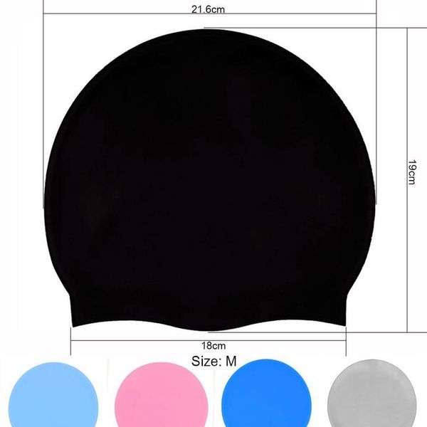

waterproof sile swimming cap swim pool protect ears hair bathing caps hat for adults children men women boys girls sqcxwl