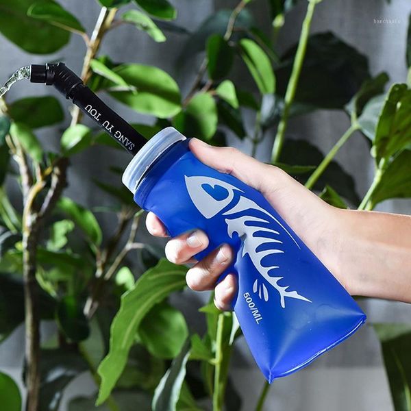 

outdoor bags high quallity foldable silicone water bottle kettle travel sport camping hiking walking running marathon soft bag1