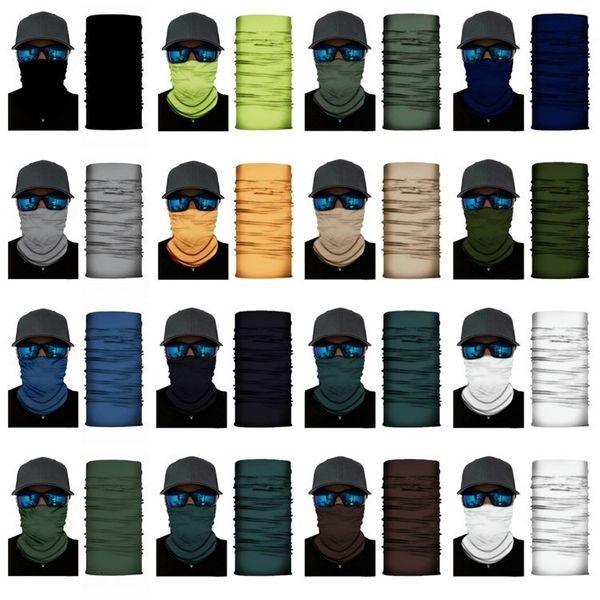 

15 styles solid magic scarf bandanas sports headwarp outdoor cycling masks wrap headband dustproof reusable designer masks t2i51383