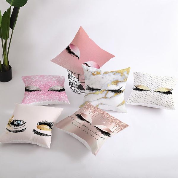 

мода подушка 4545 макияж ресницы полиэстер диван подушки наволочки наволочки главная декор наволочки kd 0212 кпт jllgwf