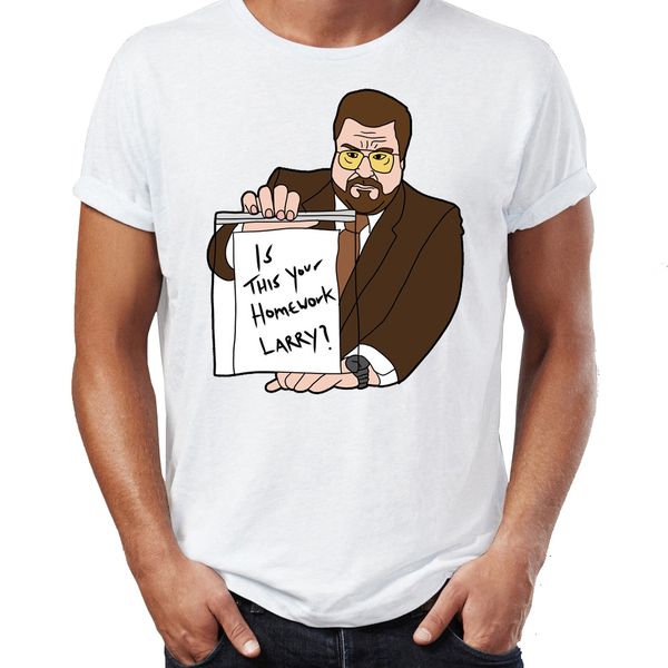 

men's t shirt the big lebowski walter is this your homework larry awesome artwork drawing printed tee sport hooded sweatshirt hoodie