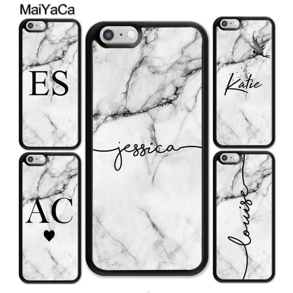 

1dwcustom grey marble initial custom name vip 12 pro mini 11 pro max x xr max se 2020 6s 7 8 plus 5s