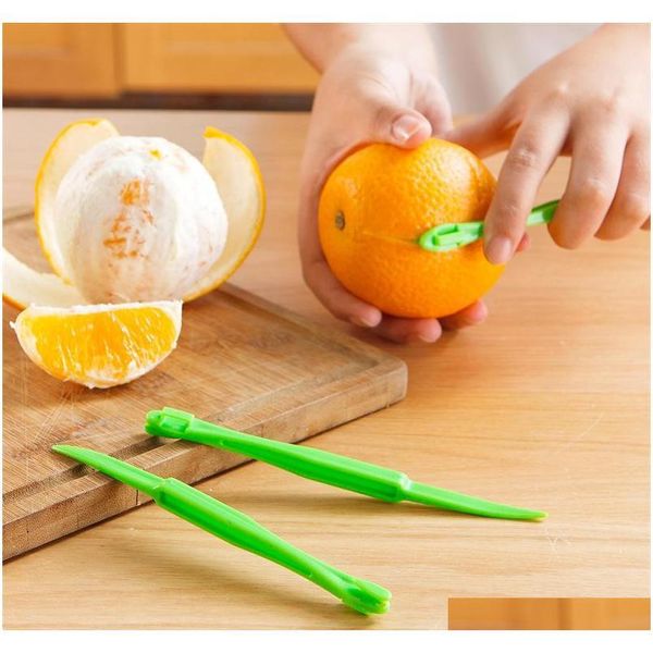

2019 new 15cm long section orange or citrus peeler fruit zesters compact and prac jlldbg dh_garden