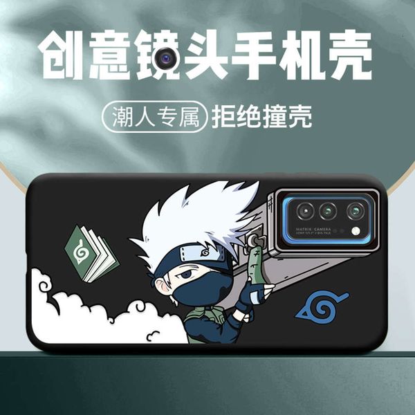 

sehuawei glory v30 mobile phone shell fire shadow personality creativity lovely v30pro cartoon soft silicone fall protection cover uvgt