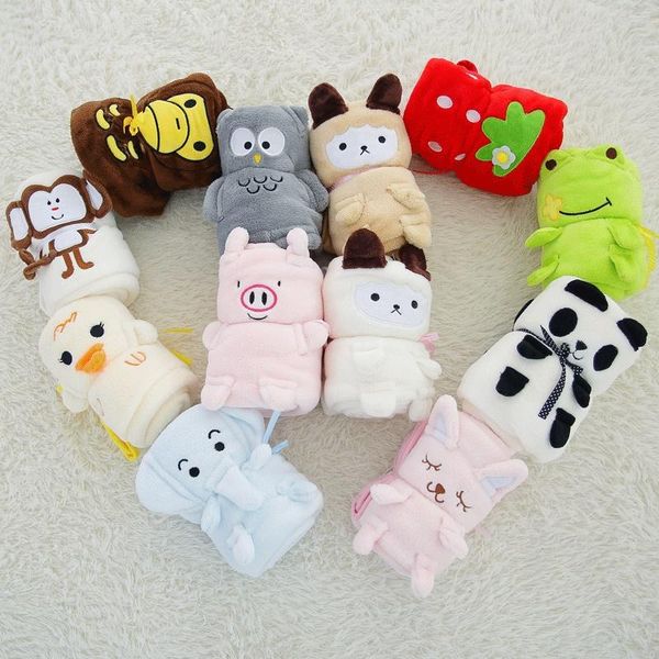 

80x100cm new cute coral velvet children blanket creative cartoon colorful baby nap blanket school blankets for kids
