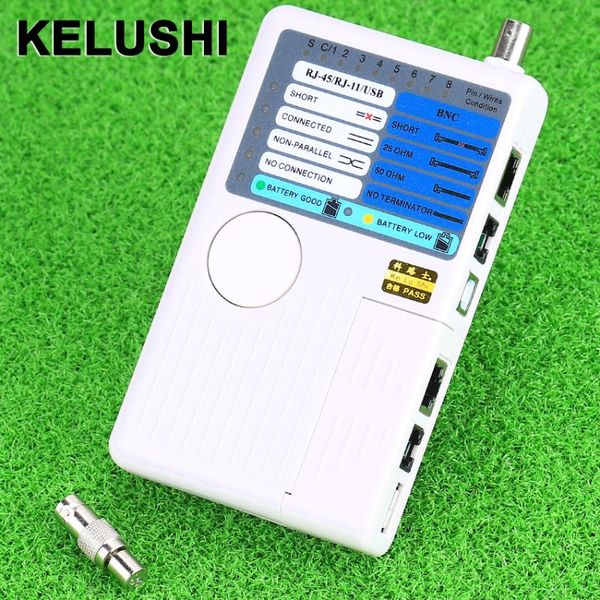 

fiber optic equipment kelushi remote rj11 rj45 usb bnc lan network phone cable tester meter 4 in 1 continuity testers