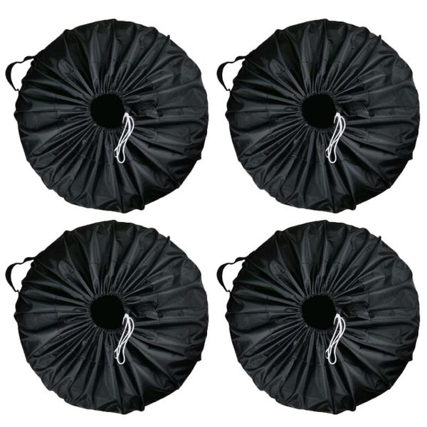 

car covers 4pcs oxford cloth tire cover portable protective sun block