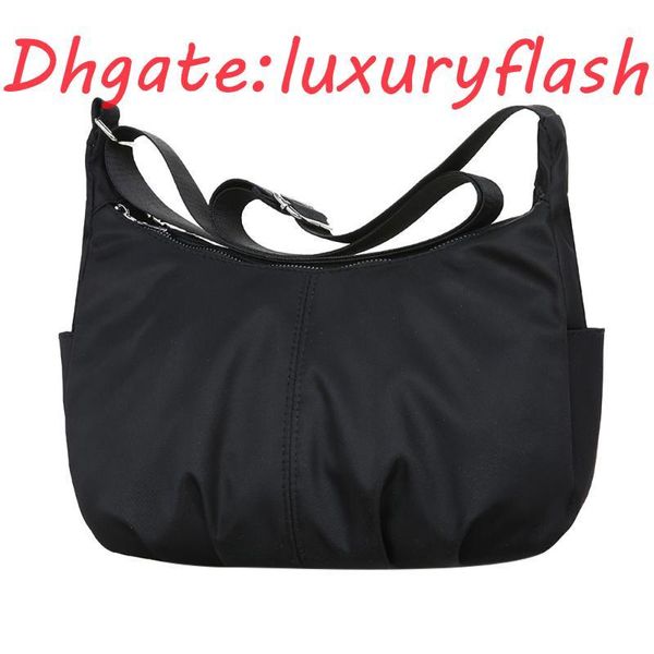 

hbp 2021 new shoulder bags for women waterproof nylon handbag zipper travel purses messenger crossbody bag's shopper bag sac main fem