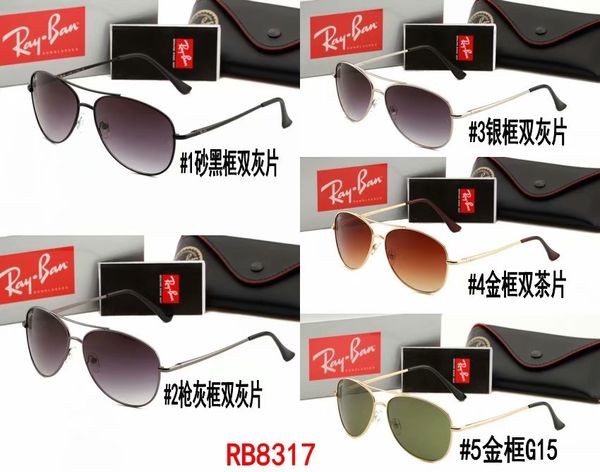 

2020 fashion designer sunglasses. 8317r luxury men's and women's driving sunglasses. uv400 brand sun glasses, White;black