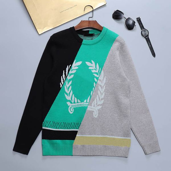 

men sweater autumn winter european and american fashion new male letter print sweaters casual mens contrast color sweatershirt size -3xl, White;black