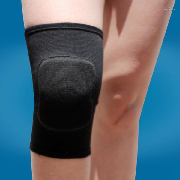 

durable 1 pcs nylon sports knee pads cycling knee support yoga basketball training protection dance pads kids1, Black;gray