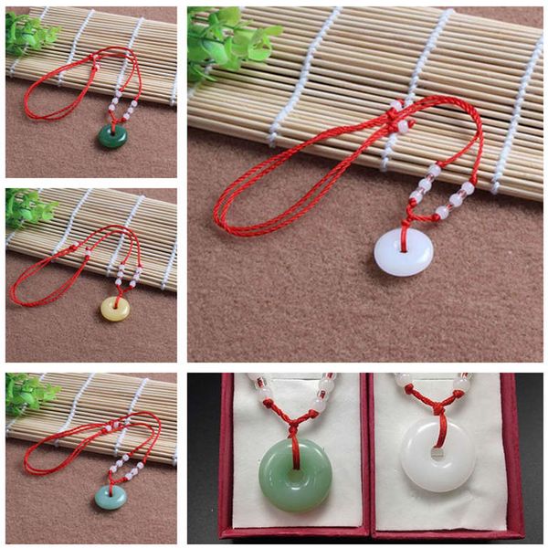 

jade safe buckle men's and women's jewelry fine imitation afghanistan pendant necklace gsfn588 (with chain) mix order pendant neck, Silver