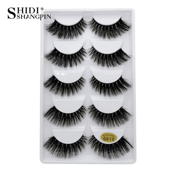 

50 pairs false eyelashes natural long mink eyelashes makeups lash 100% cruelty lashes fake eyelash for cilio faux cils g808 wmtebl