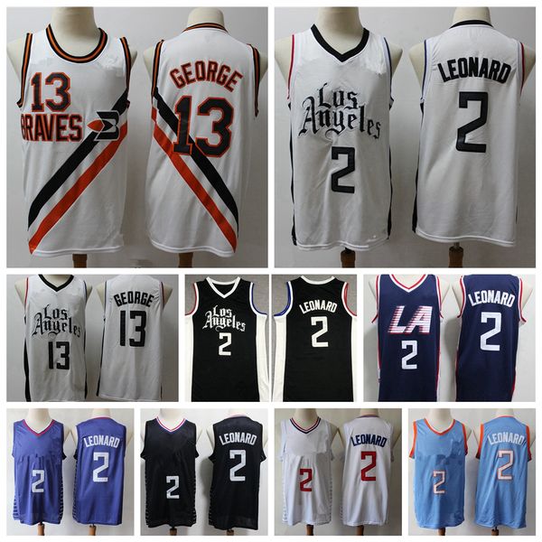 

2021 mens kawhi leonard swingman jersey city los angele edition stitched paul 13 george kawhi leonard 2 basketball jerseys with logo tags, Black;red