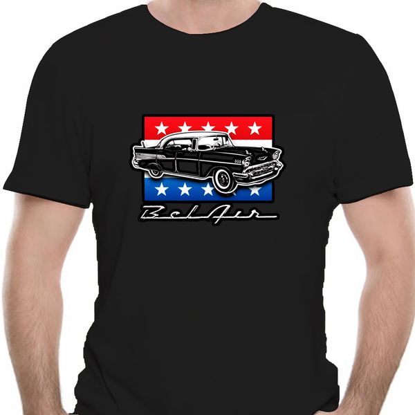 

men tshirt short sleeve 1957 chevrolet bel air cool one neck women t-shirt 9888a sport hooded sweatshirt hoodie