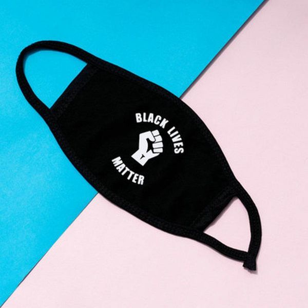 

пакет face хлопок брус blm il многоразовый i bundle blacklivesmatter дышите face cant i breath моющаяся маска маски двойной маску пакет флой, Black