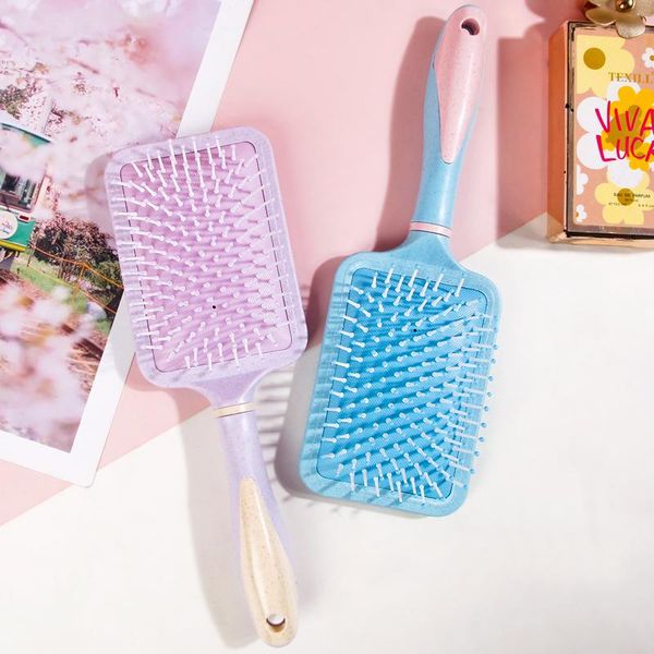 

подушка безопасности пшеницы солома большие волосы гребень ins-стиль массаж для волос для волос для волос для волос для волос для волос стай, Silver