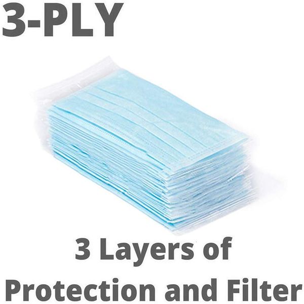 

disposable dhl shipping profession mask 3-ply pm2.5 nonwoven elastic mouth soft breathable face mask